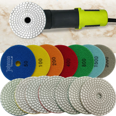 Resin Bond Diamond Stone Wet Polishing Pads Dengan Berbagai Ukuran