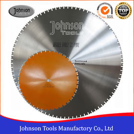 Ketajaman yang baik Diamond Wall Saw Blades Untuk Diperkuat Beton Cutting OEM