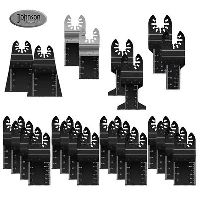 24PCS Universal Metal Kayu Osilasi Multitool Cepat Rilis Multi Tool Saw Blades