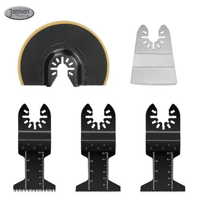 5 Piece Oscillating Tool Blades Kit Untuk Kayu Dengan Kuku Cepat Potong Kayu Flush Potong Dan kaku Scraper