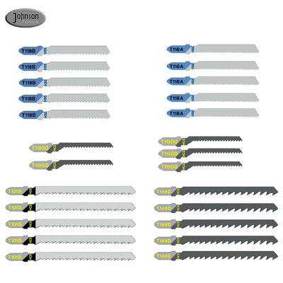 25 Piece Professional Jigsaw Saw Blades Untuk Papan Drywall Kayu Dan Potongan Logam