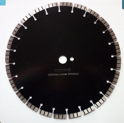 14 Laser Diamond Saw Blades Dengan Segmen Turbo, Untuk Memotong Beton, Tebal 3.2mm