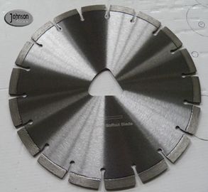 10 Inch Soff Cut Diamond Concrete Saw Blades Dengan Lubang Dalam Segitiga