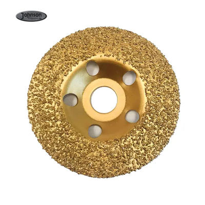 Emas Buffing Tungsten Karbida Penggilingan Disc Untuk Roughing Karet Dan Kain