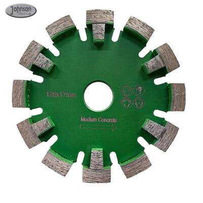 125mm Tuck Point Diamond Blades Untuk Grooving Medium Untuk Extra Hardness Concrete