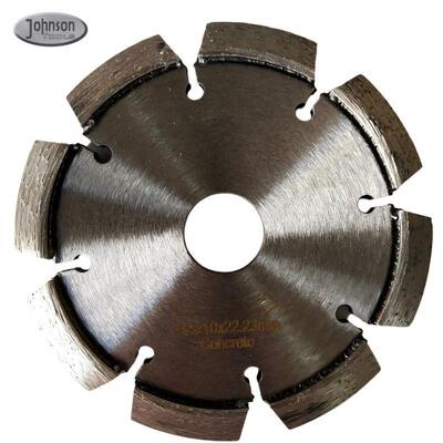 125mm Retak Chaser Tuck Point Diamond Blades Dengan V Beralur Segmen 10mm Tebal