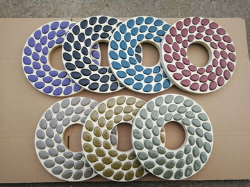 230mm Wool Felt Diamond Polishing Wheels Untuk Lantai Beton, Paket Karton
