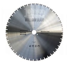 Laser Welded 800mm Diamond Wall Saw Blades Untuk Memotong Beton Bertulang