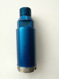 35mm Umur Panjang Berlian Inti Bor Bit Untuk Pengeboran Granit / Batu Keras