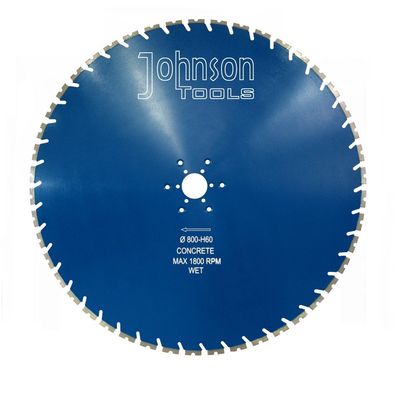 800mm Diamond Wall Saw Blades Untuk Memotong Beton Bertulang