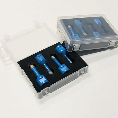 6/8/10/12 mm 4 pcs Tile Core Drill Bits Pemotong Lubang Berlian untuk Porselen