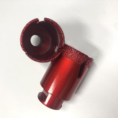 Pengeboran Kering Brazing Vakum 40mm Berlian Inti Bor