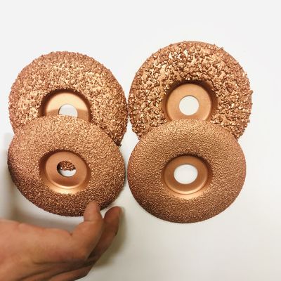 4 Inch Vakum Brazed Tungsten Carbide Grinding Disc