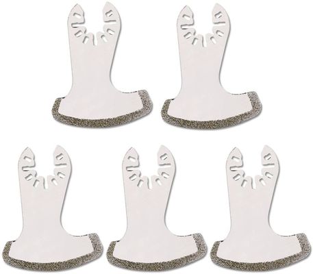 Bilah Gergaji Berosilasi 5 pcs Berlian Berosilasi Multi Tool Melengkung