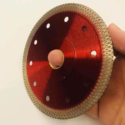 SGS 125mm X Mesh Turbo Porcelain Tile Cutting Grinder Wheel Merah
