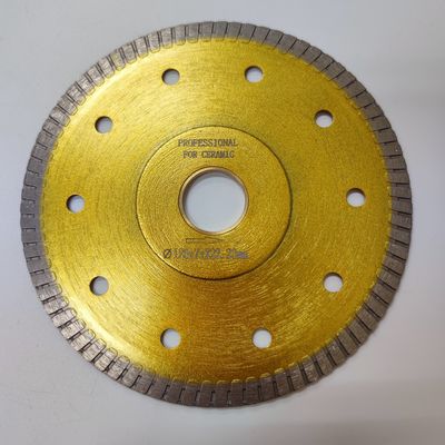 125mm Super Tipis Sinter Turbo Circular Dry Tile Saw Blade Rilis Cepat