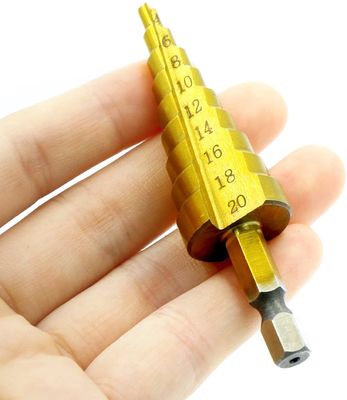 21mm Hss Taper Shank Bor Bit Segitiga Shank Kecepatan Cepat