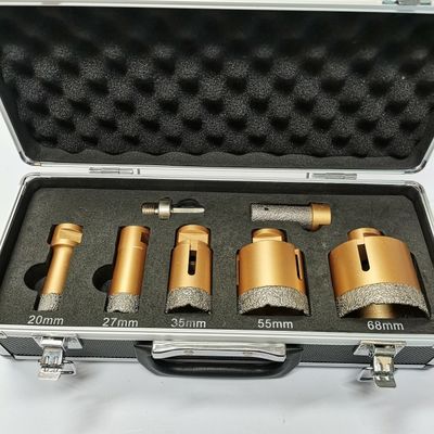 M14 Round Hole Tile Core Drill Bit Vakum Brazed