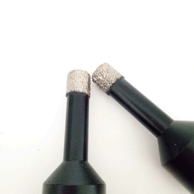 10mm M14 Vacuum Brazed Core Drill Bit Untuk Ubin Dengan Lengan Plastik