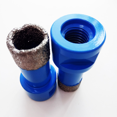 20mm M14 Vacuum Brazed Core Drill Bit Untuk Ubin Dengan Lengan Plastik