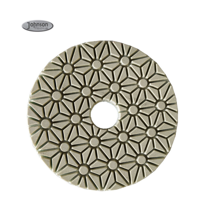 100mm 3 Langkah Granit Polishing Pads Untuk Ubin Keramik Porselen