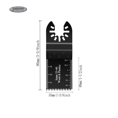 Universal 35X40MM Rilis Cepat Gigi Jepang Multi Alat Tile Blade HCS