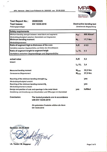 Cina Johnson Tools Manufactory Co.,Ltd Sertifikasi